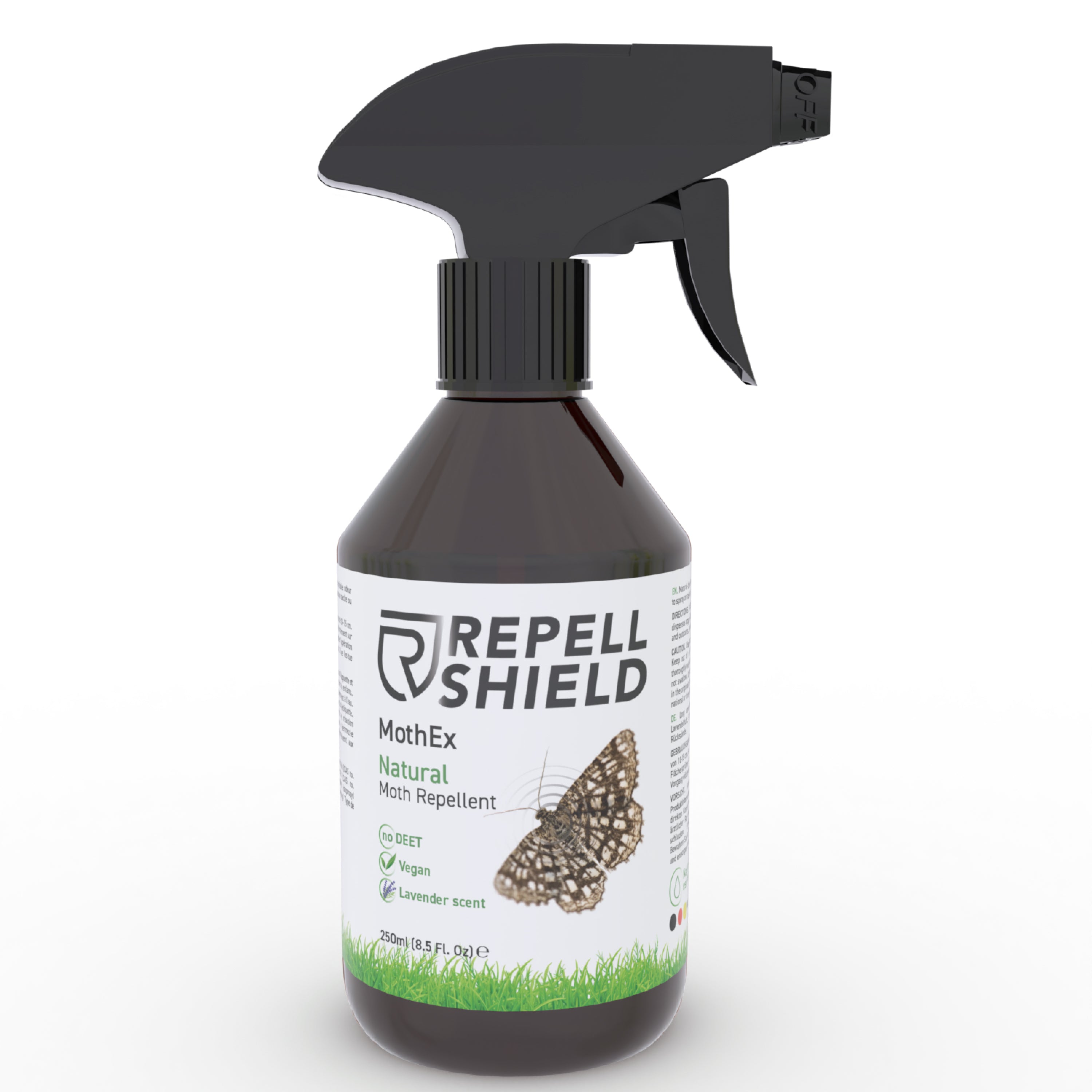Moth Shield 100ml organic oil non-powered vapouriser (odourless) - For  carpets and clothes - Behar Profex